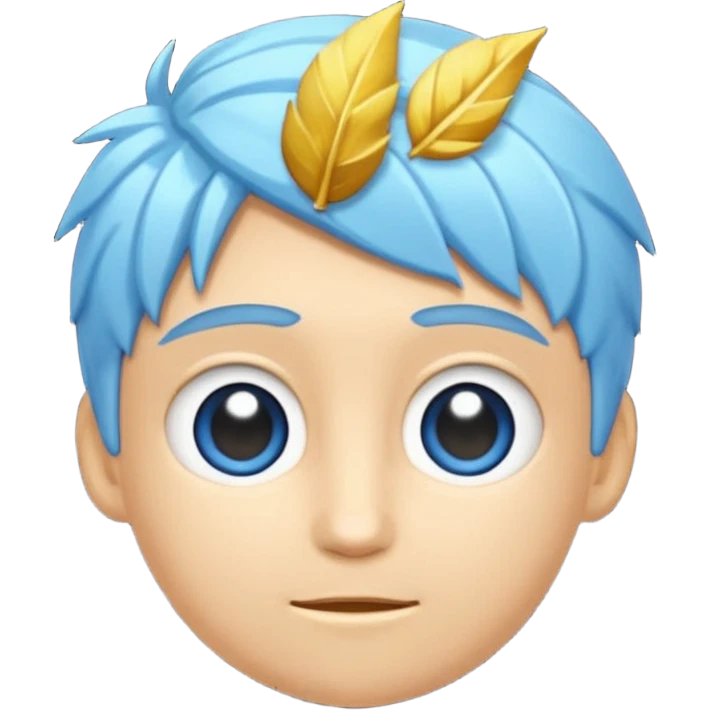 Glitter pacote de pipoca, listras roxas e azul ciano emoji