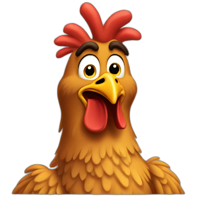 chicken run emoji