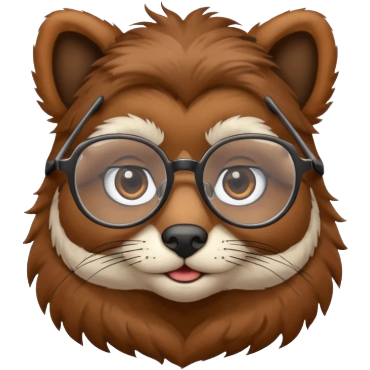 Professor animal emoji