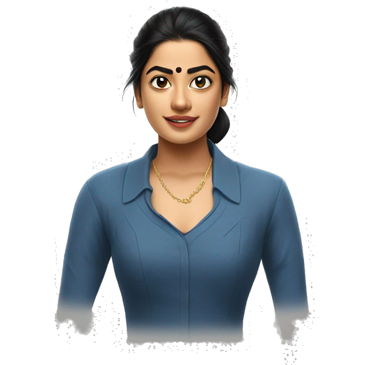 Rashmika mandhana in Pushpa 2 emoji