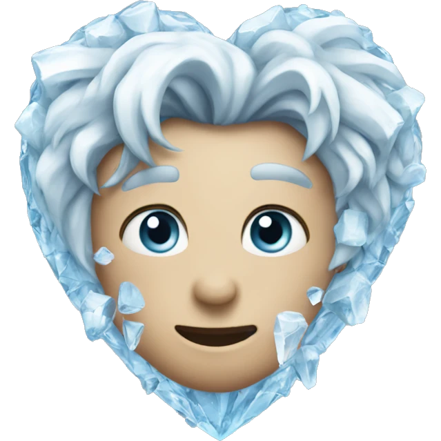 Heart of ice  emoji