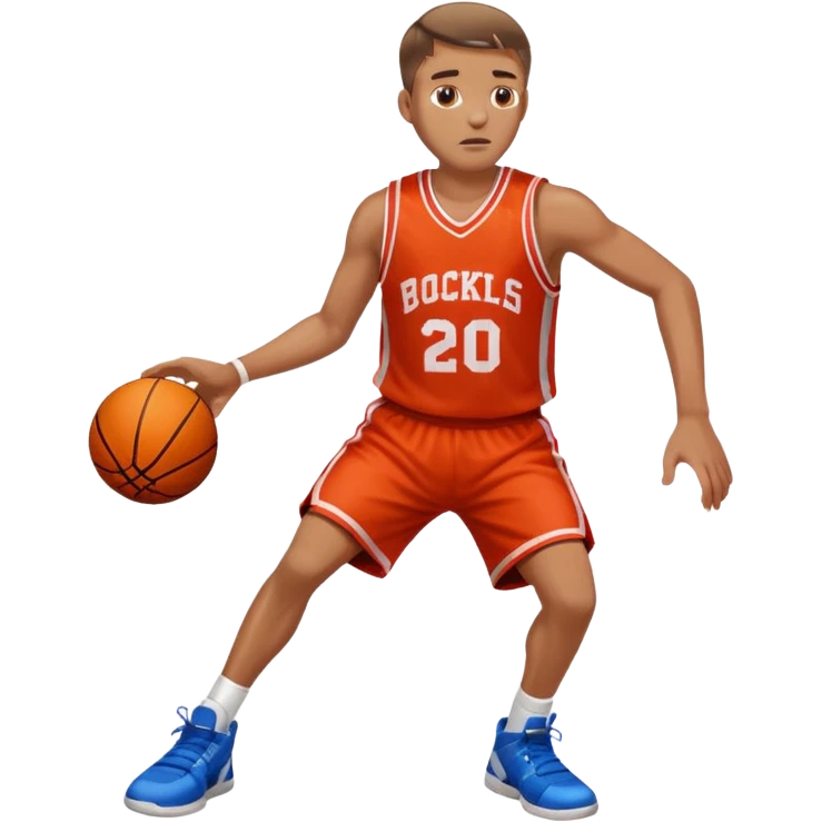 Me playing basketball  emoji