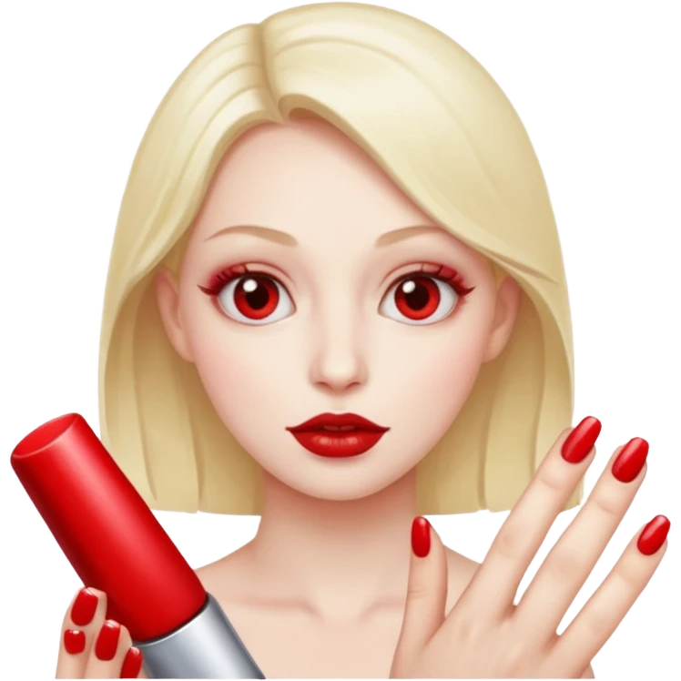 👁️👄👁️💅 emoji