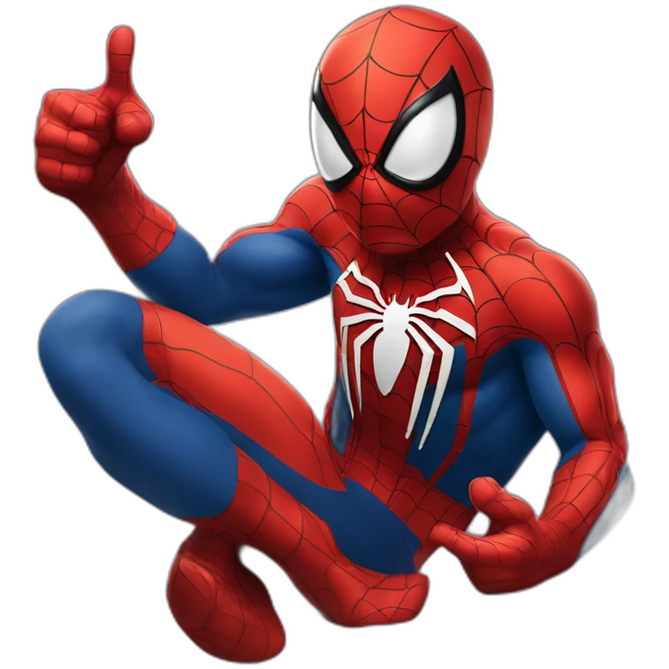 spider-man thumb up emoji
