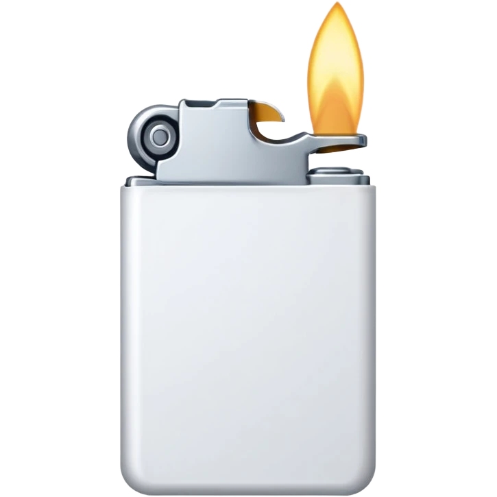white lighter emoji
