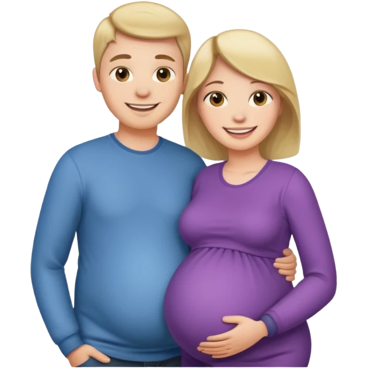 That’s too many ppl pregnant. Her mother is not. Just the couple emoji