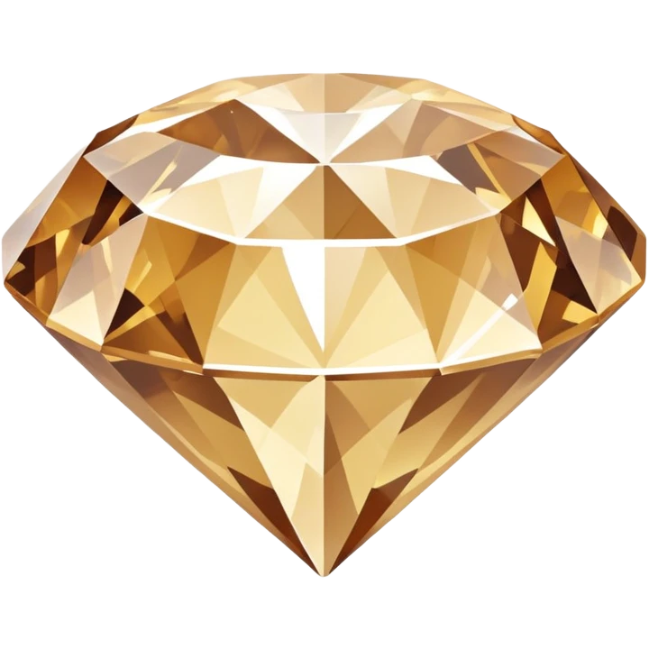 Beige aesthetic diamond  emoji