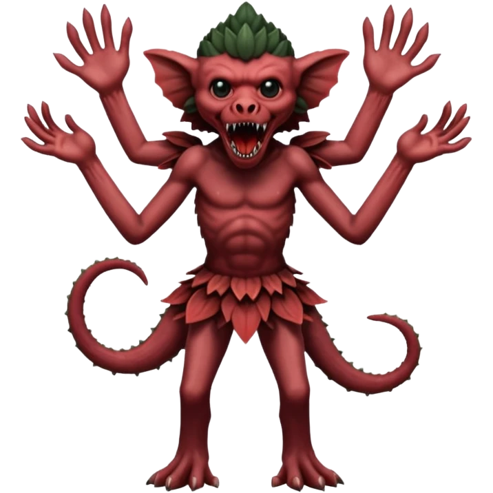 Demogorgon from stranger things emoji