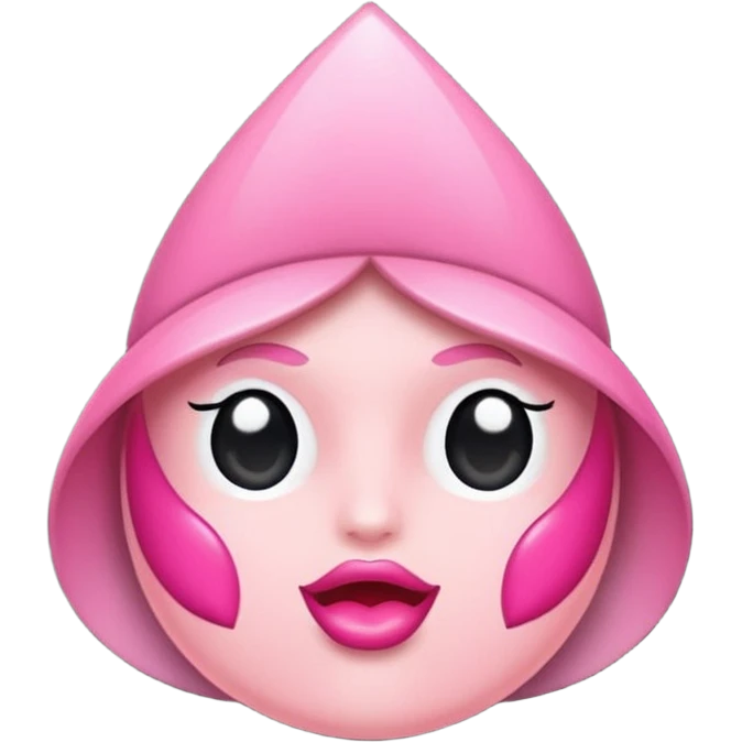 Laço rosa coquete emoji