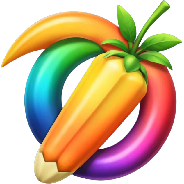 Сделай логотип Fl Studio emoji