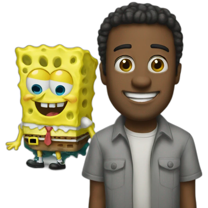 Gary and spongebob emoji