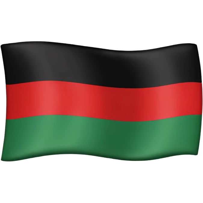 Pan African flag emoji