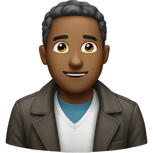 Feeling smart emoji