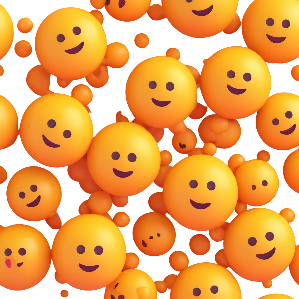 stylized biomembrane, double phospholipid layer with embedded proteins, 3D emoji style emoji