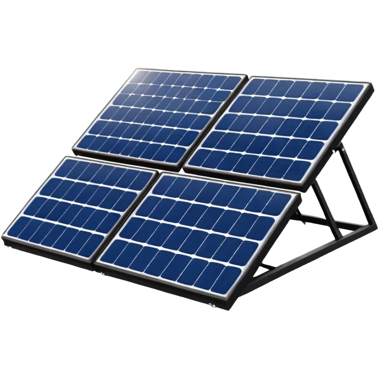 solar power generation plant on a nextracker system emoji