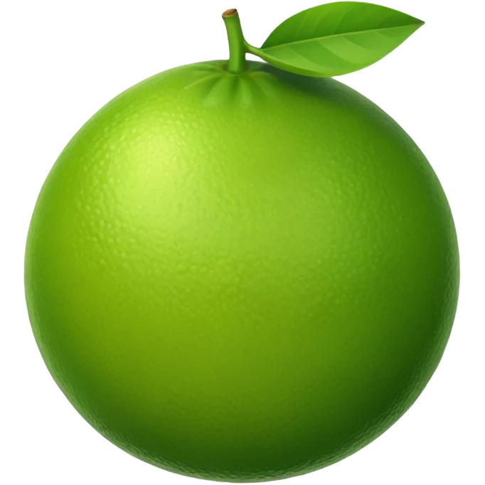 lime fruit emoji