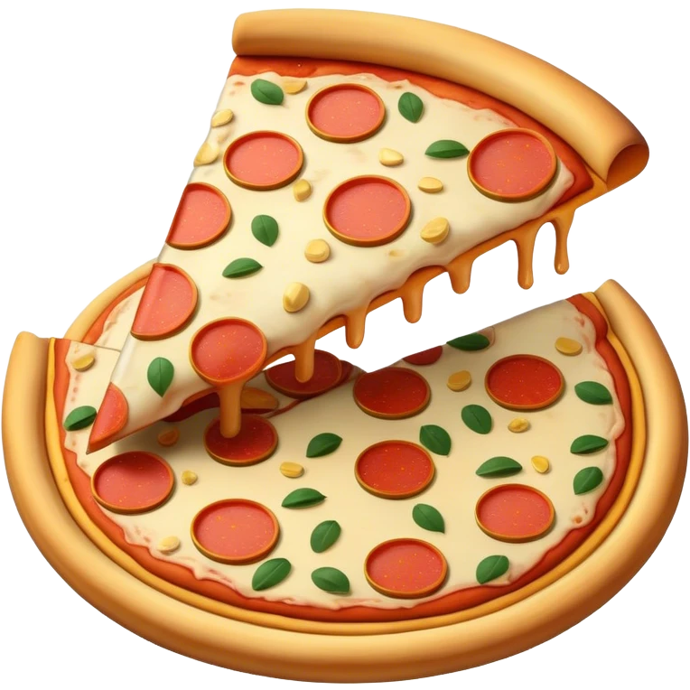 Pizza with gold bars emoji