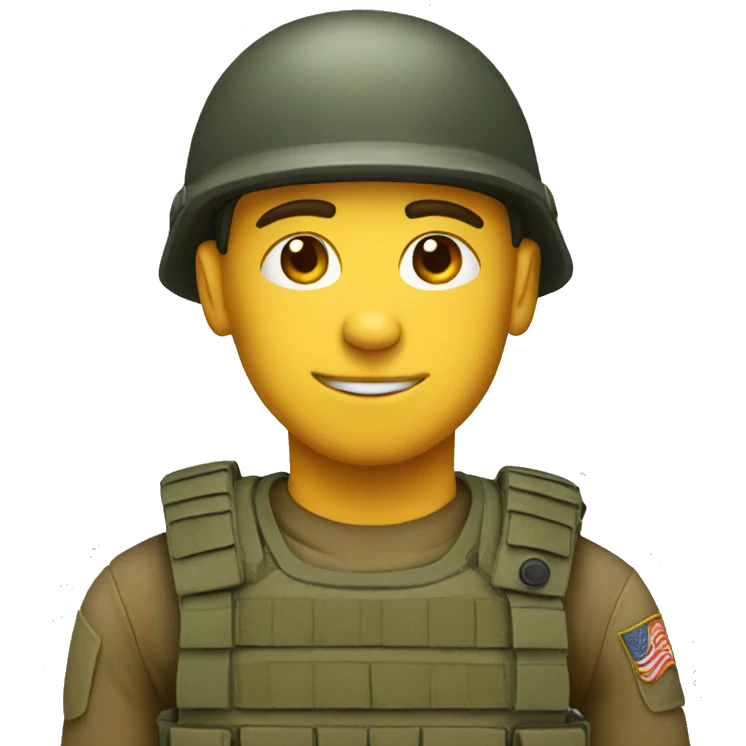 soldier emoji
