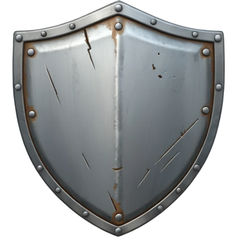 Shield with scratch marks emoji