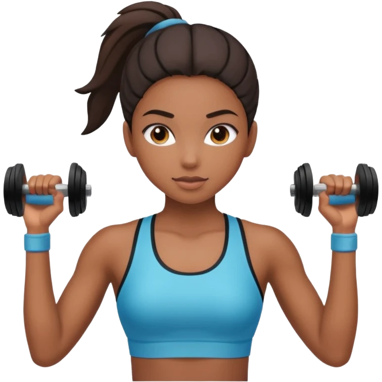 sport girl gym emoji