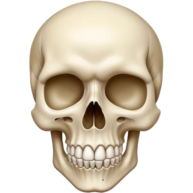 Mind blown skull emoji