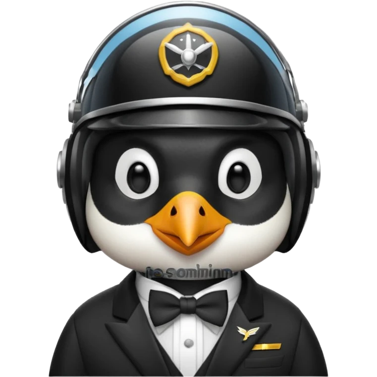 Pilot Penguin emoji