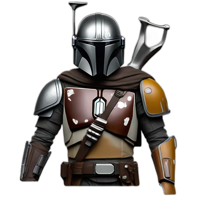 the mandalorian say yes emoji