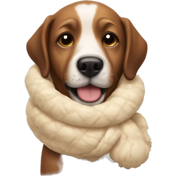 cozy dog emoji
