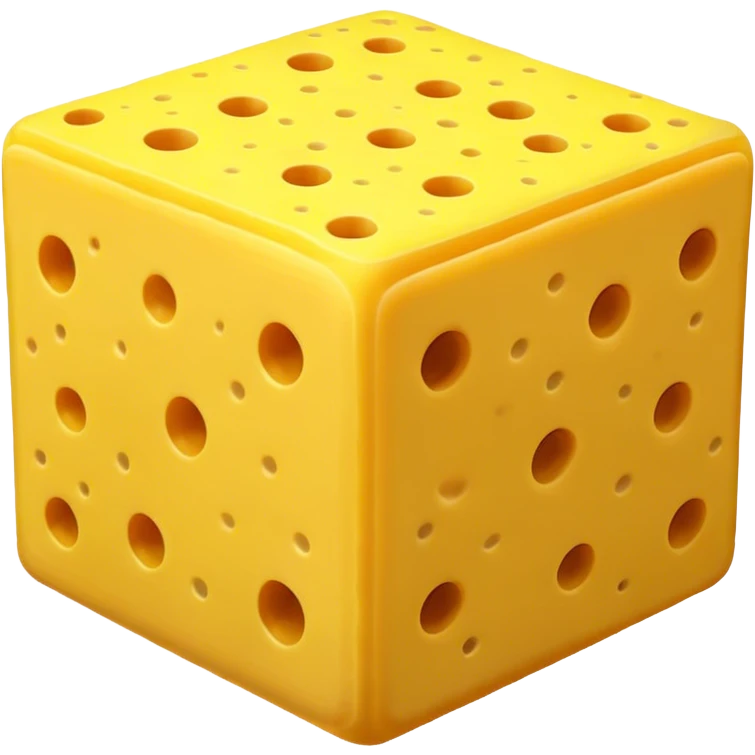 minimalist sponge die emoji
