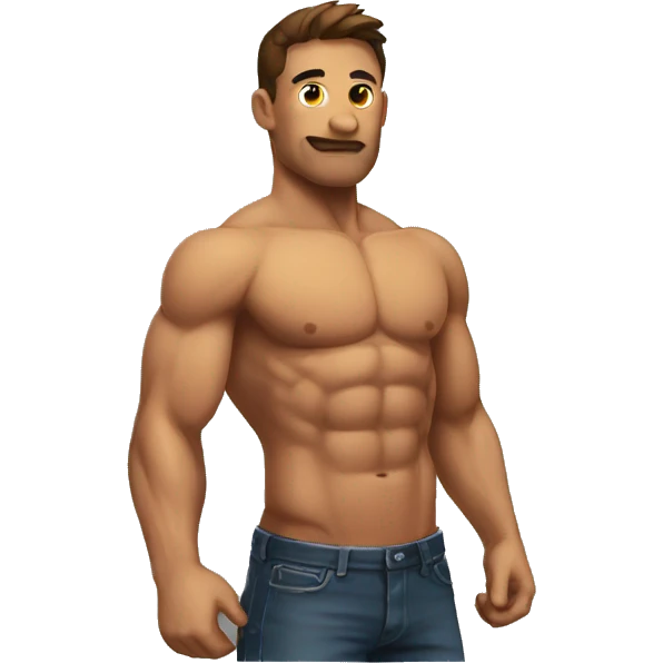 muscular chest emoji