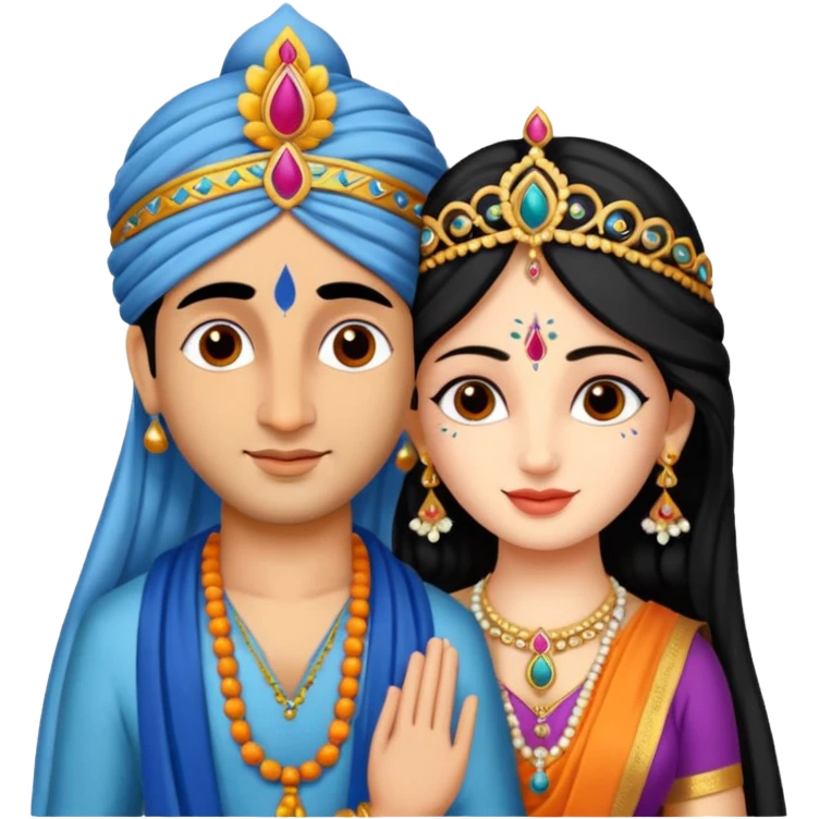 Radha krishna emoji