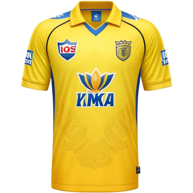 Chennai super kings jersey  emoji