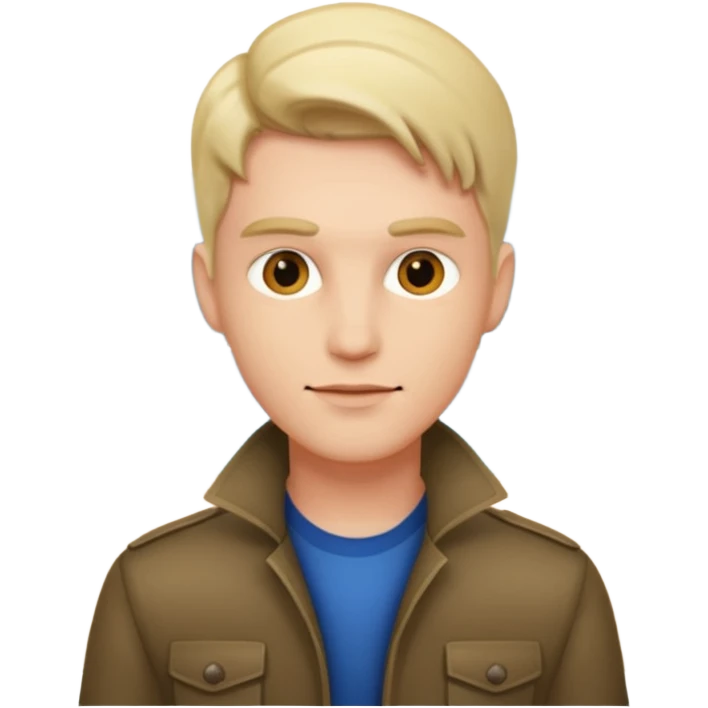 stylish male portrait outdoors emoji
