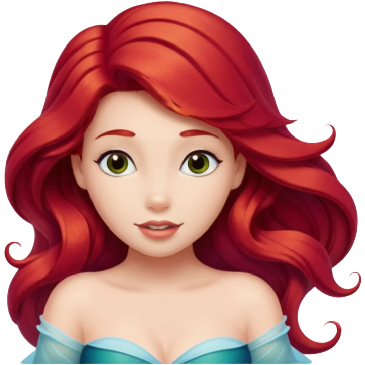 Ariel the little mermaid  emoji