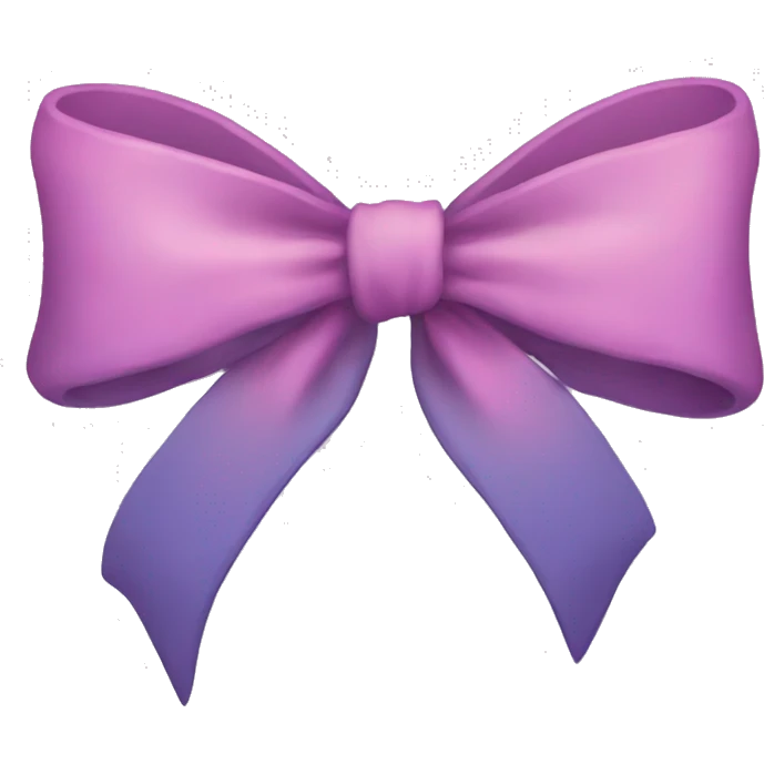Aesthetic bow emoji