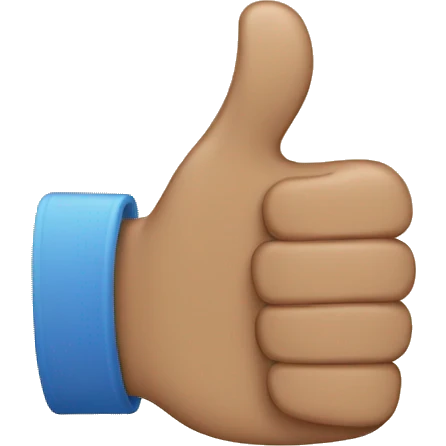thumbs up emoji