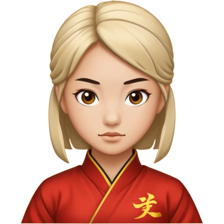 kungfu girl emoji