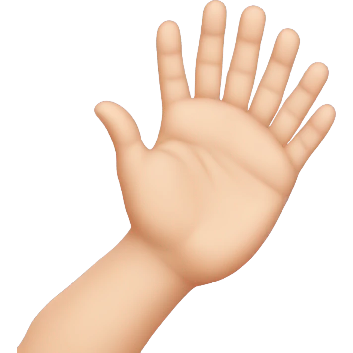 baby hand and mum hand emoji