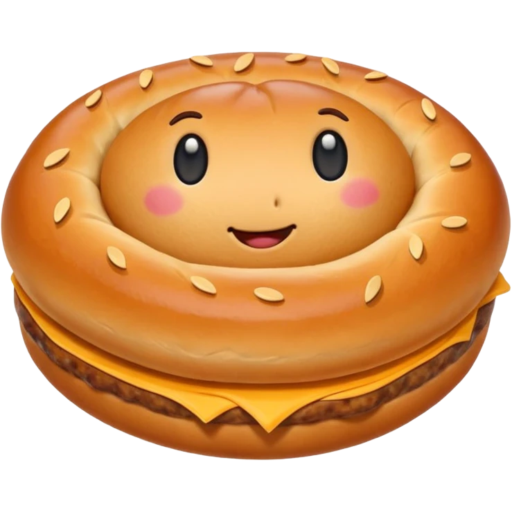 sausage bread only no sausage emoji