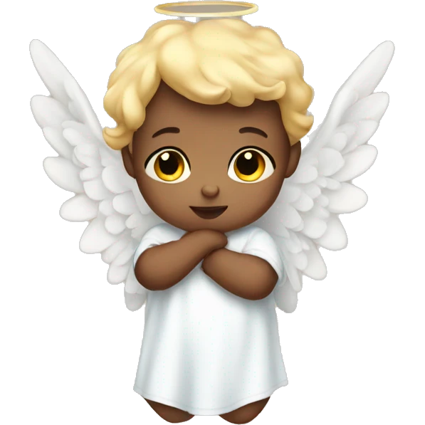 Baby angel emoji