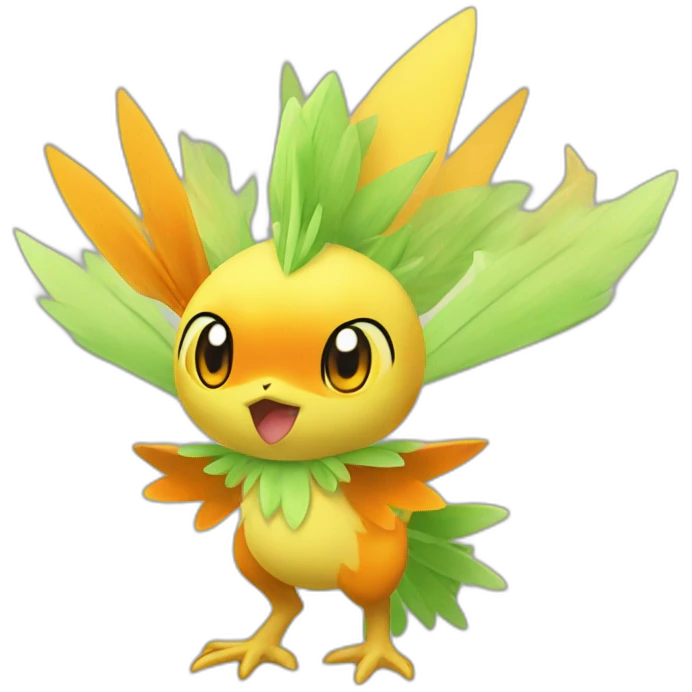 Combination torchic celebi emoji