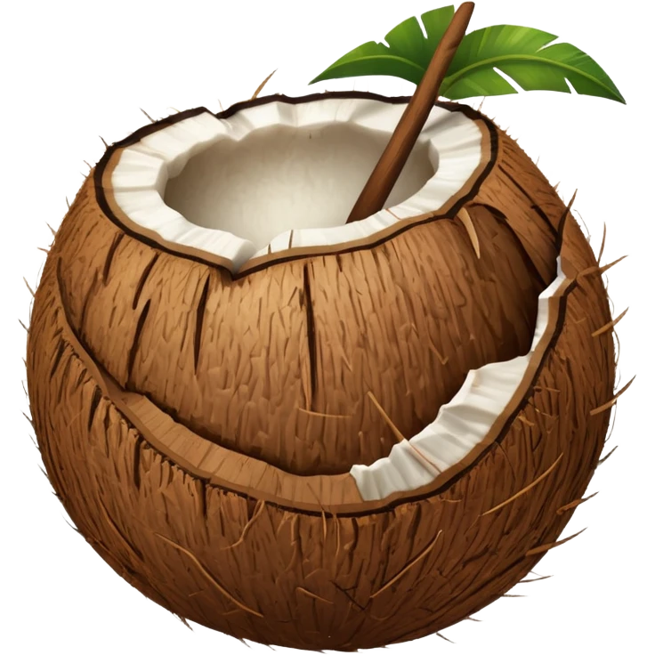 Coconut  emoji