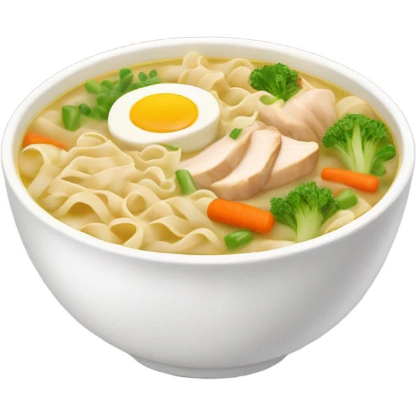 chicken noodles emoji