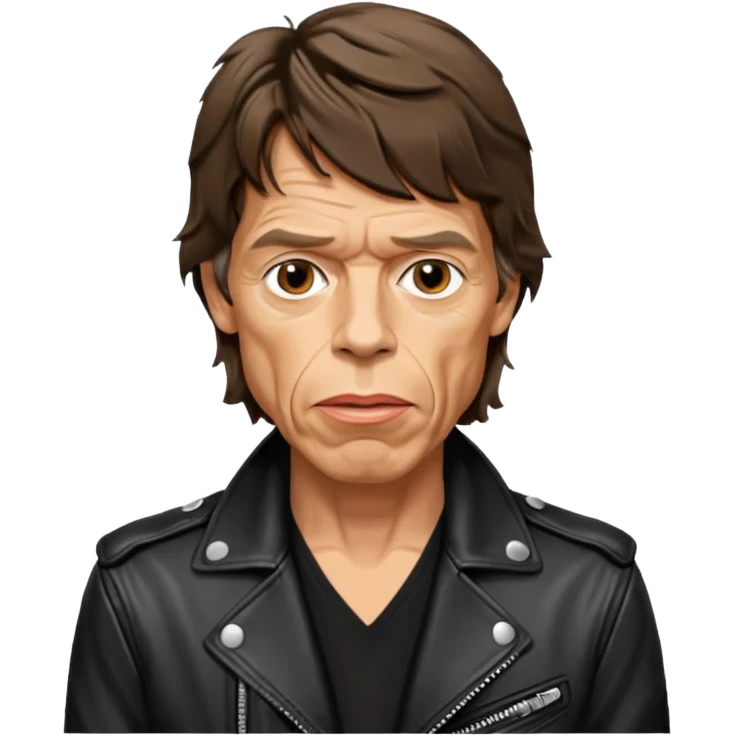 The Rolling Stones member emoji