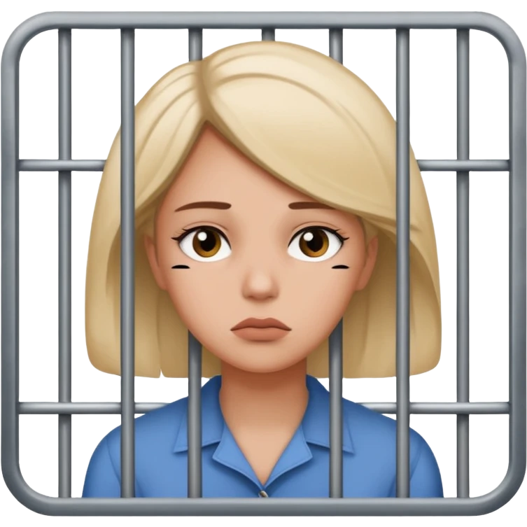 Still wild, but you’ll realize they’re wiser than they seem. Freedom is their top priority — don’t try to cage them.
woman behind bars sad with a text bubble thinking about airplanes emoji