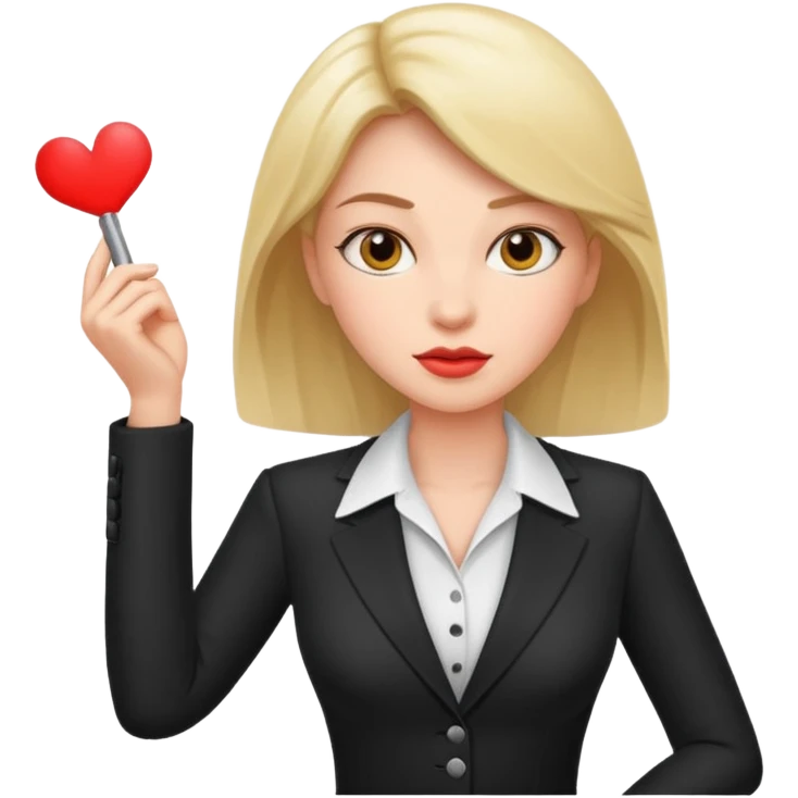 LAdy Boss, different pose emoji