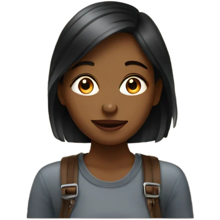Girl own a coffee shop emoji