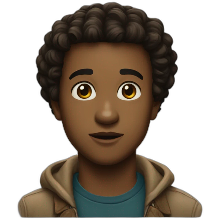 Dustine stranger things amoureux emoji