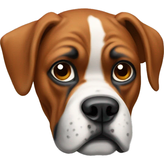Boxer dog emoji