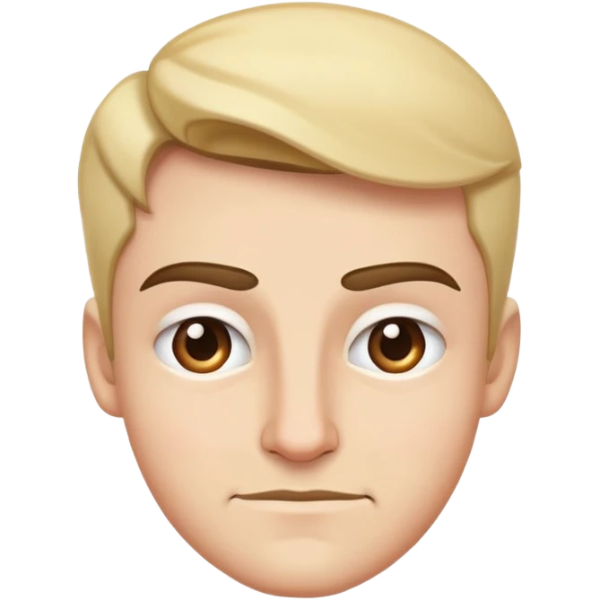 Eyebrow raised smirking emoji